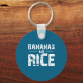 Porte-clés Bananas and rice  (Recto)