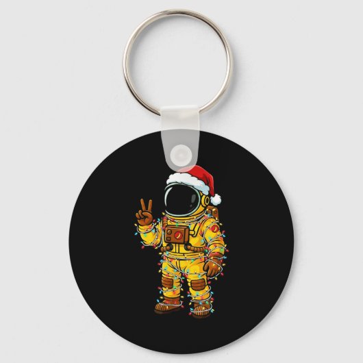 Porte-clés Bananaut Space Explorer - Christmas Astronaut Ligh (Recto)