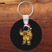 Porte-clés Bananaut Space Explorer - Christmas Astronaut Ligh (Recto)