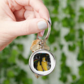 Porte-clés Banane bourrée de rasta au champ de foire (main)