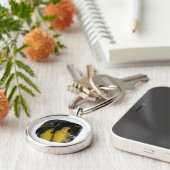 Porte-clés Banane bourrée de rasta au champ de foire (Côté)