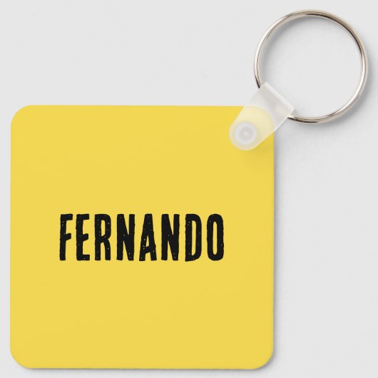 Porte-clés Banane drôle (Dos)