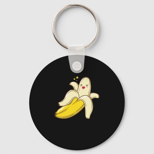 Porte-clés banane mignonne (Recto)