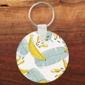 Porte-clés Bananes juteuses Motif Vintage (Verso)