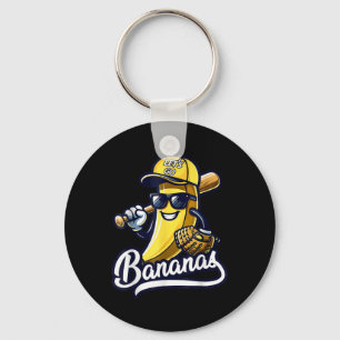 Porte-clés Bananes mignonnes Nom Fière Bananes graphiques Hom