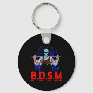 Porte-clés Banc Deadlift Squat - Exercice de presse militaire