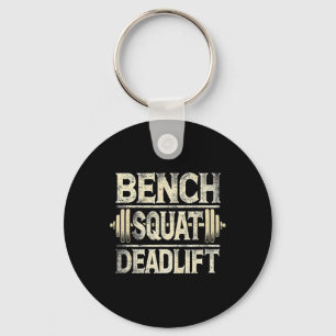 Porte-clés Banc Squat Deadlift Barbell Bodybuilding