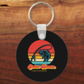 Porte-clés Bancs extérieurs Obx Retro de Walleye Fish de Caro (Recto)