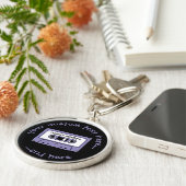 Porte-clés Bande de la cassette audio (Côté)