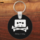 Porte-clés Bande de la cassette de Pirate Bay (Recto)