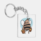 Porte-clés Bande dessinée d'abeille (Devant gauche)
