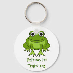 Porte-clés Bande dessinée mignonne de grenouille - prince