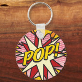 Porte-clés Bande dessinée Pop Art POP! (Recto)