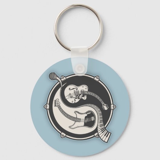 Porte-clés Bande Yin (Recto)