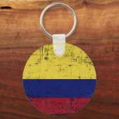 Porte-clés Bandeira da Colombia (Recto)