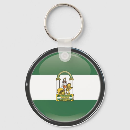 Porte-clés Bandera y escudo de Andalucía (Recto)