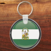 Porte-clés Bandera y escudo de Andalucía (Recto)