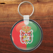 Porte-clés Bandera y escudo de Granada (Recto)