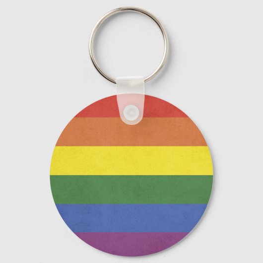 Porte-clés Bandes arc-en-ciel (Recto)