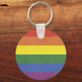 Porte-clés Bandes arc-en-ciel (Recto)
