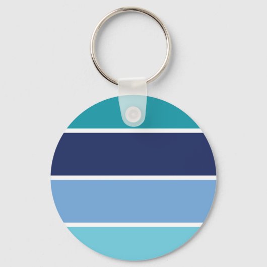 Porte-clés Bandes bleues (Recto)