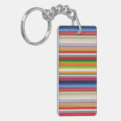 Porte-clés Bandes chaudes et colorées (Devant gauche)