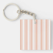 Porte-clés Bandes de bonbons blanches et de bracelets (Devant)