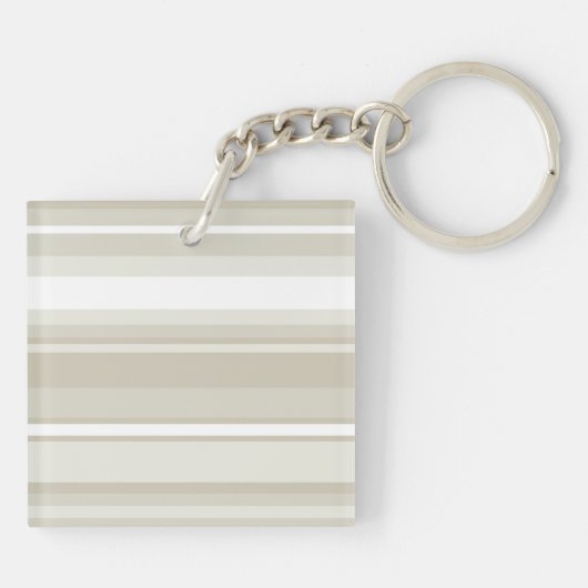 Porte-clés Bandes de grès monogramme (Dos)