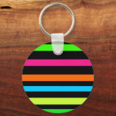 Porte-clés Bandes de néon (Recto)