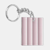 Porte-clés Bandes d'ombre à quartz rose (Devant gauche)