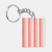 Porte-clés Bandes d'ombre de pêche corail (Devant gauche)