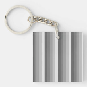 Porte-clés Bandes d'ombre grises