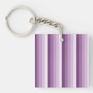 Porte-clés Bandes d'ombre prune violette