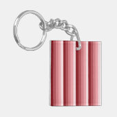 Porte-clés Bandes d'ombre rouges (Devant gauche)