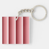 Porte-clés Bandes d'ombre rouges (Dos)