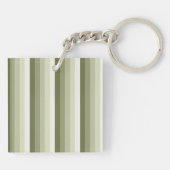 Porte-clés Bandes d'ombre vert olive (Dos)