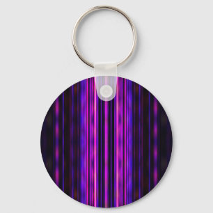 Porte-clés Bandes floues violettes lumineuses