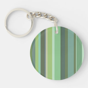Porte-clés Bandes horizontales vert olive