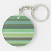 Porte-clés Bandes horizontales vert olive (Dos)