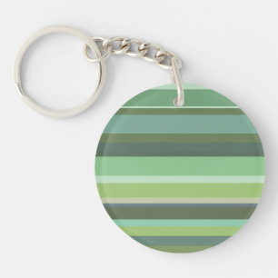 Porte-clés Bandes horizontales vert olive