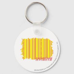 Porte-clés Bandes minces Jaune 2