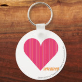 Porte-clés Bandes minces Magenta 4 (Recto)