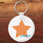 Porte-clés Bandes minces Orange 4 (Recto)