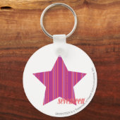 Porte-clés Bandes minces violettes 3 (Recto)