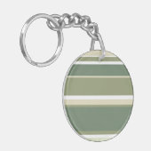 Porte-clés Bandes vert olive (Devant gauche)