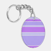 Porte-clés Bandes violettes (Devant gauche)