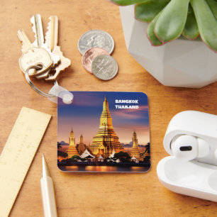 Porte-clés Bangkok Thaïlande vintage voyage porte - clé