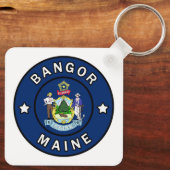 Porte-clés Bangor Maine (Verso)