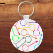 Porte-clés banjo arc-en-ciel (Recto)
