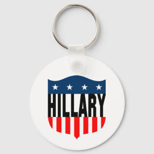 Porte-clés bannière étoilée de hillary Clinton